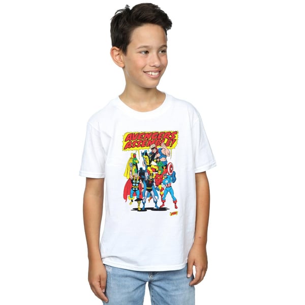 Marvel Comics Boys Avengers Assemble T-paita