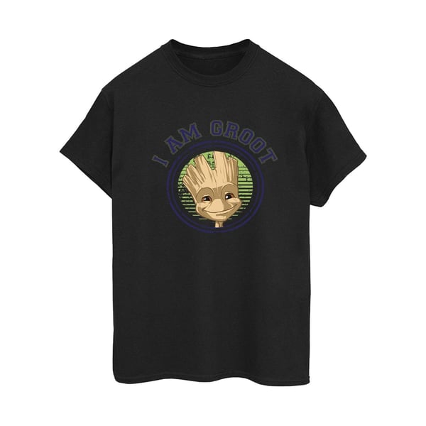 Guardians Of The Galaxy Womens/Ladies Groot Varsity Cotton Boyfriend T-Shirt