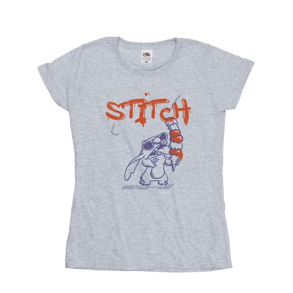 Disney Womens/Ladies Lilo & Stitch Ice Creams Cotton T-Shirt