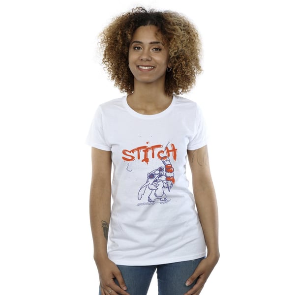 Disney Womens/Ladies Lilo & Stitch Ice Creams Cotton T-Shirt