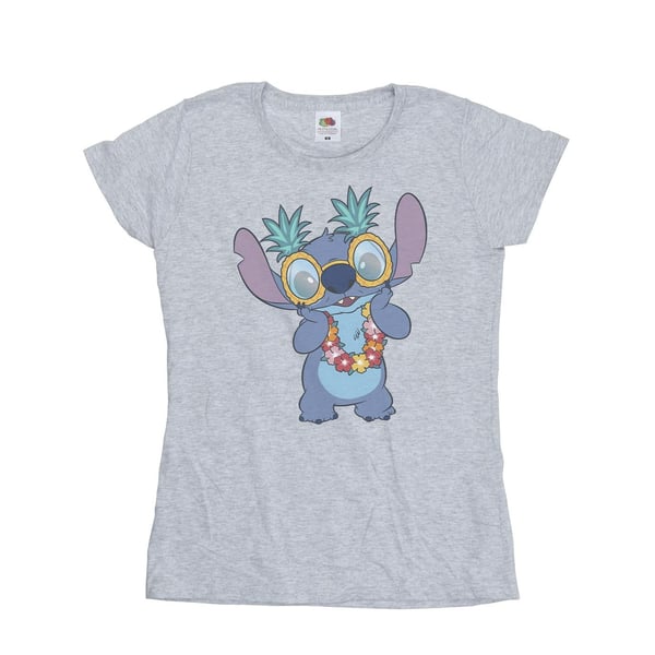 Disney Womens/Ladies Lilo And Stitch Tropical Fun Cotton T-Shirt