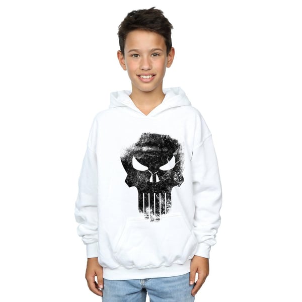 Marvel Boys The Punisher Distrressed Skull Sweatshirt