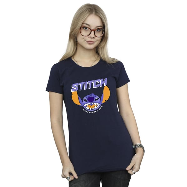 Disney Womens/Ladies Lilo And Stitch Purple Cotton T-Shirt