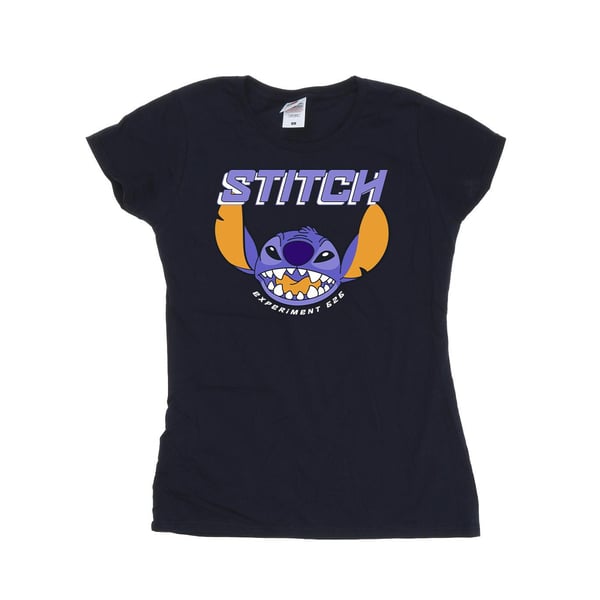Disney Womens/Ladies Lilo And Stitch Purple Cotton T-Shirt
