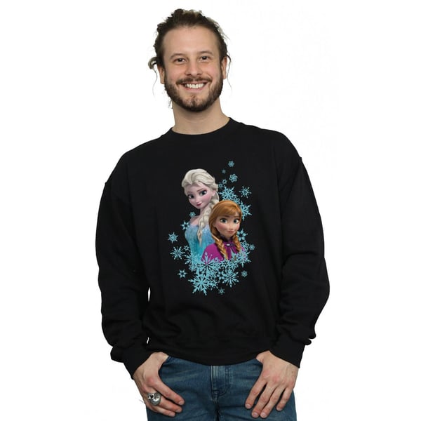 Disney Mens Frozen Elsa And Anna Sisters Sweatshirt
