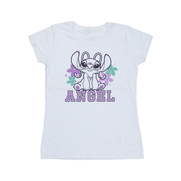 Disney Womens/Ladies Lilo & Stitch Angel Cotton T-Shirt
