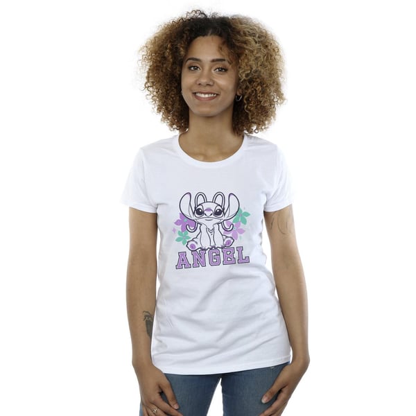 Disney Womens/Ladies Lilo & Stitch Angel Cotton T-Shirt