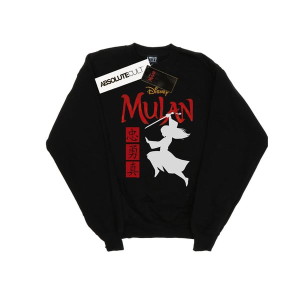 Disney Boys Mulan Movie Warrior Silhouette Sweatshirt