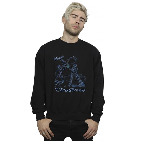 Disney Mens Frozen Magic Christmas Sweatshirt