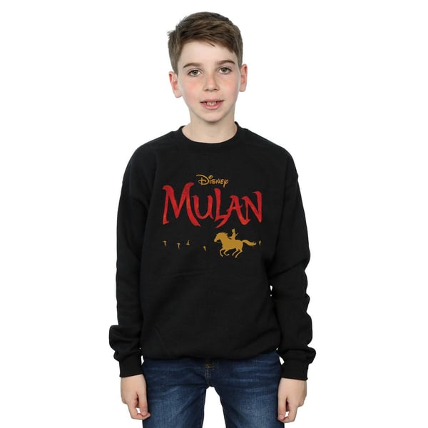 Disney Boys Mulan Movie Logo Sweatshirt
