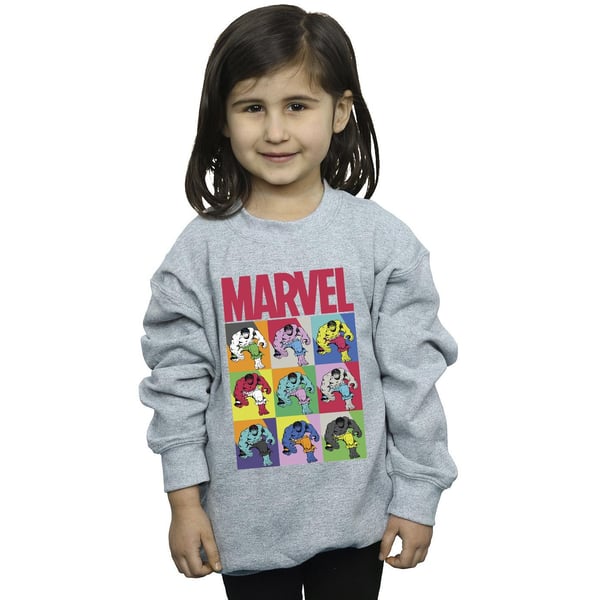 Marvel Girls Hulk Pop Art Sweatshirt