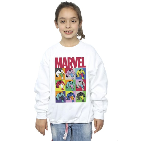 Marvel Girls Hulk Pop Art Sweatshirt