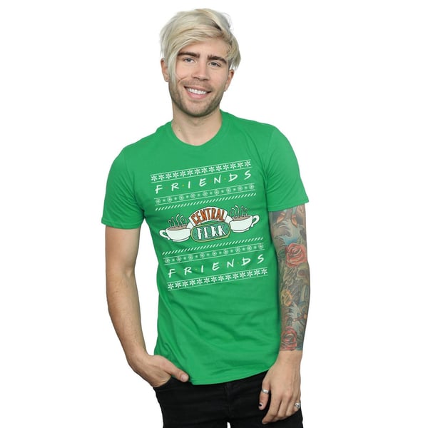 Friends Mens Fair Isle Central Perk T-Shirt