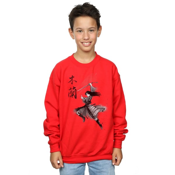 Disney Boys Mulan Movie Sword Jump Sweatshirt