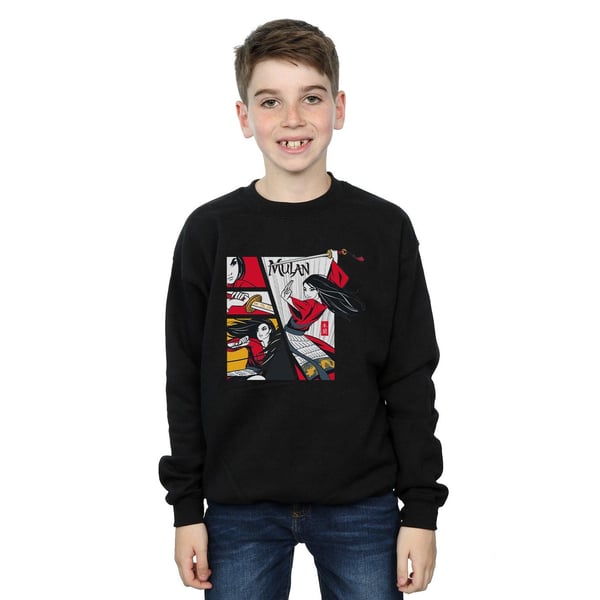 Disney Boys Mulan Movie Comic Style Sweatshirt