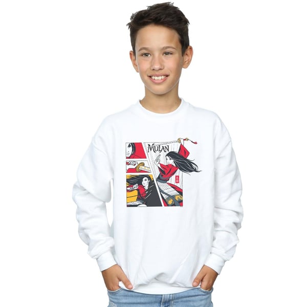 Disney Boys Mulan Movie Comic Style Sweatshirt