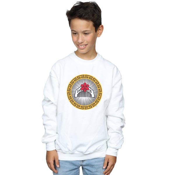 Disney Boys Mulan Movie Flower Comb Sweatshirt
