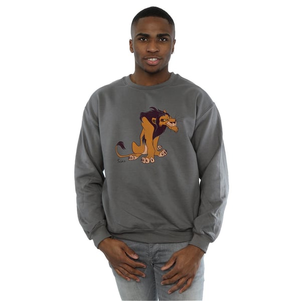 Disney Mens Classic Scar Sweatshirt