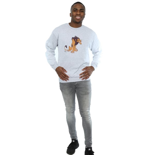 Disney Mens Classic Scar Sweatshirt