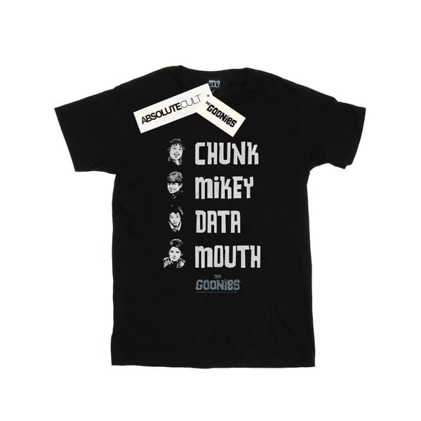 The Goonies Womens/Ladies Name List Cotton Boyfriend T-Shirt