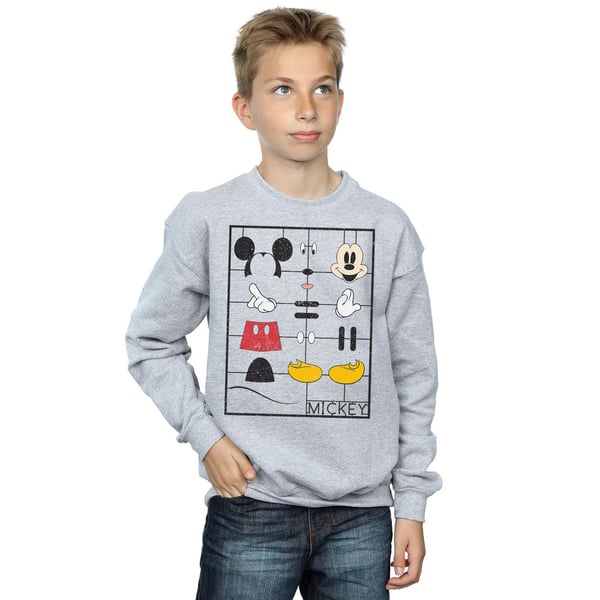 Disney Boys Mickey Mouse Construction Kit Sweatshirt