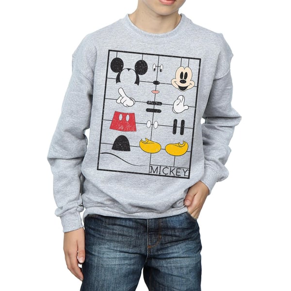 Disney Boys Mickey Mouse Construction Kit Sweatshirt