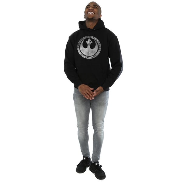 Star Wars Mens Rogue One May The Force Be With Us Hoodie