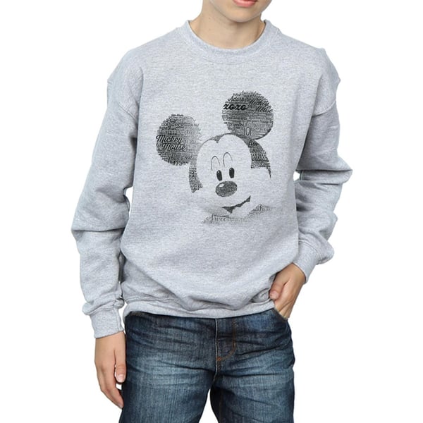 Disney Poikien Mikki Hiiri Tekstikasvo Collegepaita