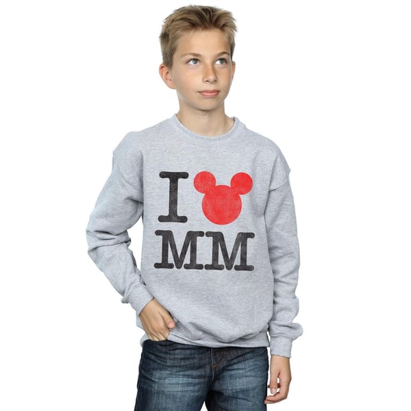 Disney Boys Mickey Mouse I Love Mickey Sweatshirt