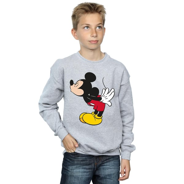 Disney Boys Mickey Mouse Split Kiss Sweatshirt