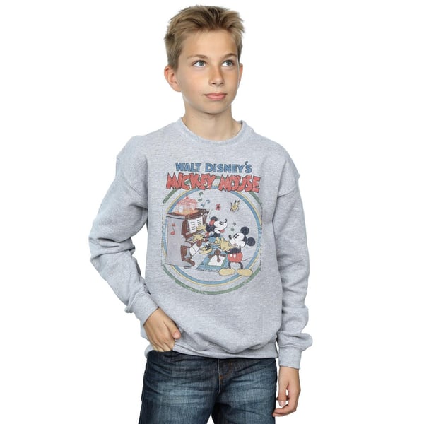 Disney Boys Mickey Mouse Piano Sweatshirt