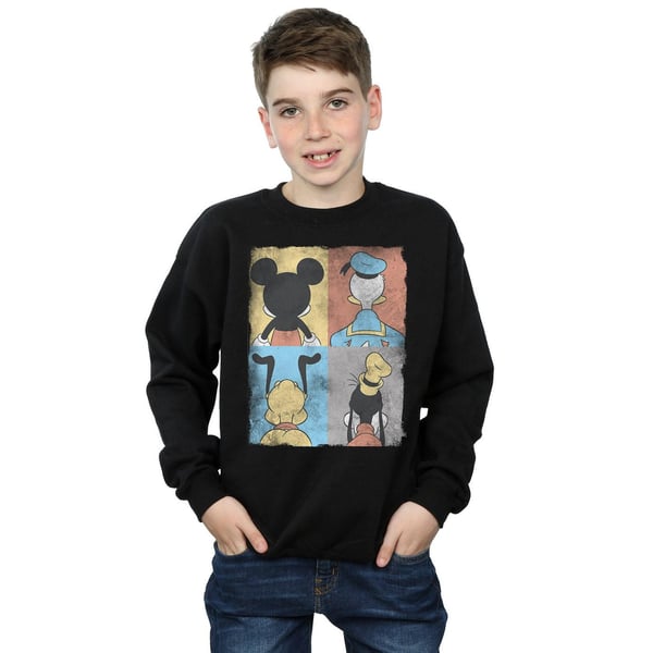 Disney Boys Mickey Mouse Four Backs Sweatshirt