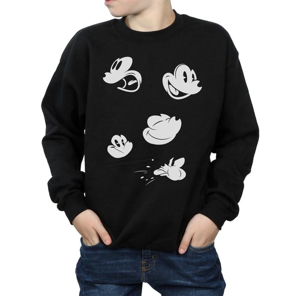 Disney Boys Mickey Mouse Faces Sweatshirt