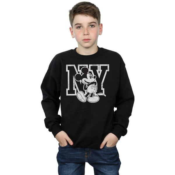 Disney Boys Mickey Mouse NY Kicking Sweatshirt