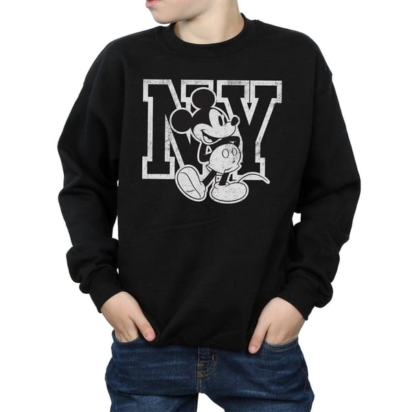 Disney Boys Mickey Mouse NY Kicking Sweatshirt