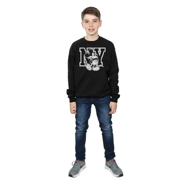 Disney Boys Mickey Mouse NY Kicking Sweatshirt