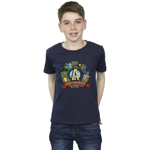 Marvel Boys Santa´s Super Helpers T-Shirt