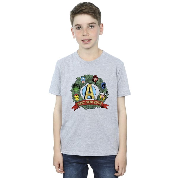 Marvel Boys Santa´s Super Helpers T-paita