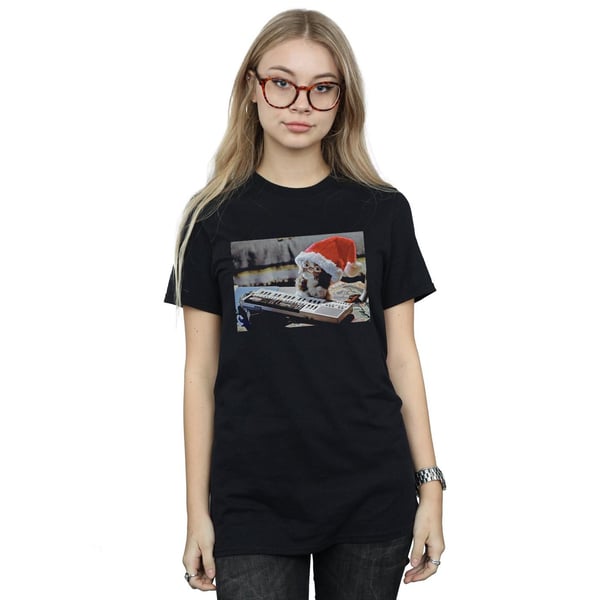 Gremlins Womens/Ladies Mogwai Christmas Hat Cotton Boyfriend T-Shirt