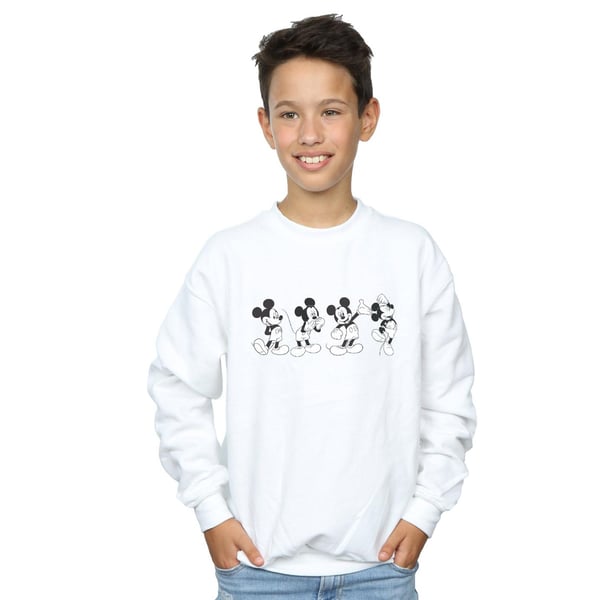 Disney Boys Mickey Mouse Four Emotions Sweatshirt