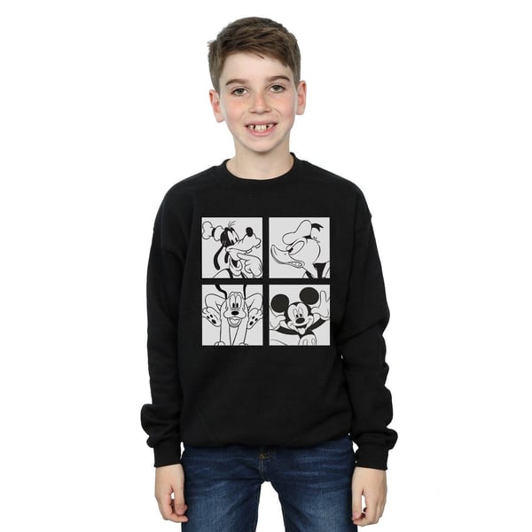 Disney Boys Mickey, Donald, Goofy And Pluto Boxed Sweatshirt