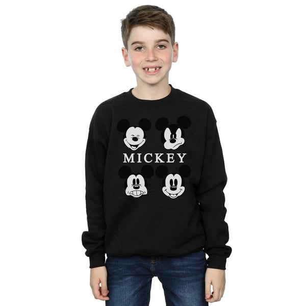 Disney Boys Mickey Mouse Four Heads Sweatshirt