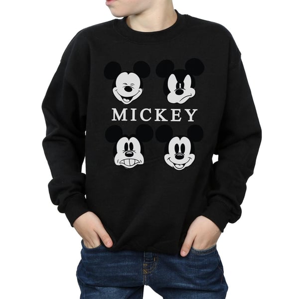 Disney Boys Mickey Mouse Four Heads Sweatshirt