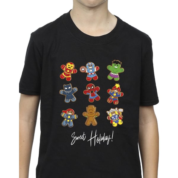 Marvel Boys Gingerbread Avengers T-Shirt