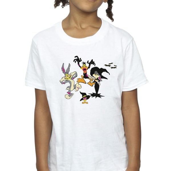 Looney Tunes Girls Halloween Friends Cotton T-Shirt