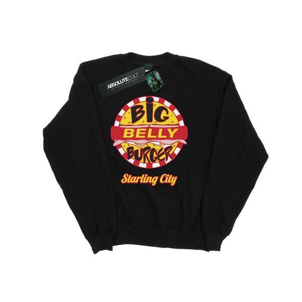 DC Comics Mens Arrow Big Belly Burger Logo Sweatshirt