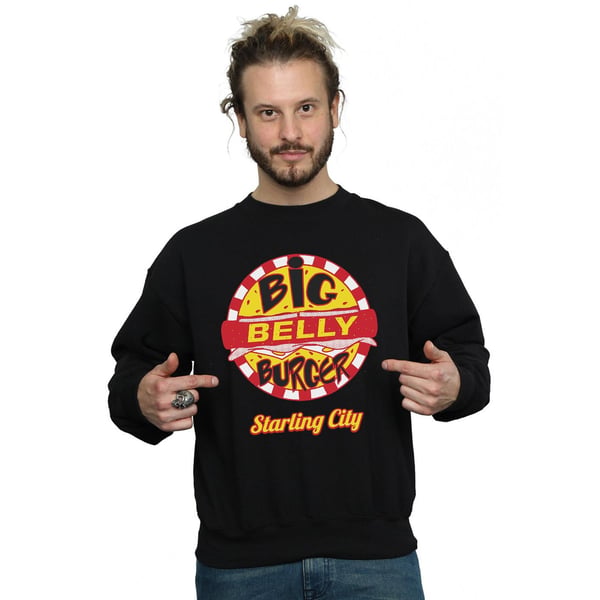 DC Comics Mens Arrow Big Belly Burger Logo Sweatshirt