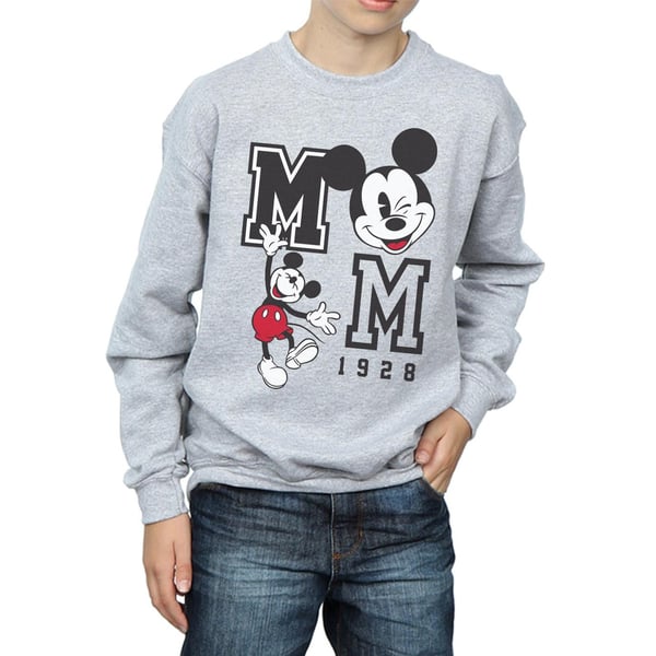 Disney Boys Mickey Mouse Jump And Wink Sweatshirt