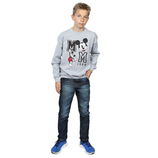 Disney Boys Mickey Mouse Jump And Wink Sweatshirt
