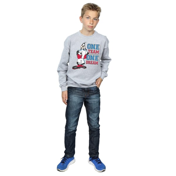 Disney Boys Goofy One Team One Dream Sweatshirt